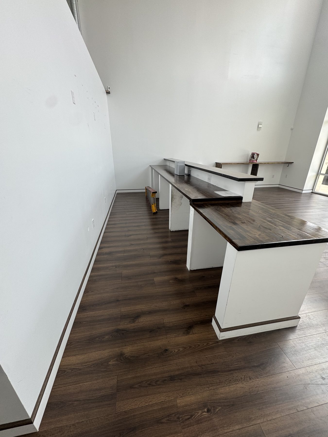 Interior walnut counters